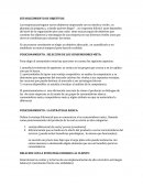 ESTABLECIMIENTO DE OBJETIVOS.