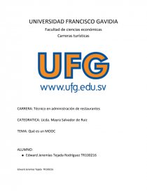 Qué es un MOOC. Página 1