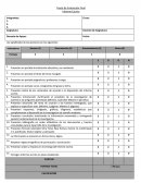 Pauta de evaluación informe escrito