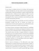 Evolucion del pensamiento contable