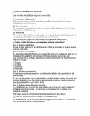 Clasificaión de Archivos