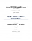 RESEÑA DEL LIBRO "EL PELAITO"