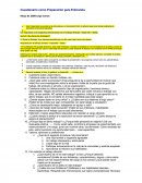 Cuestionario como Preparación para Entrevista