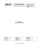 Proteccion contra caidas.