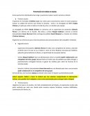 Recursos humanos. Presentación de trabajo en equipo