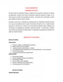 PLAN DE MARKETING RESUMEN EJECUTIVO