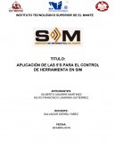 APLICACIÓN DE LAS 5’S PARA EL CONTROL DE HERRAMIENTA EN SIM