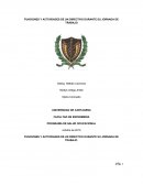 FUNCIONES Y ACTIVIDADES DE UN DIRECTIVO DURANTE SU JORNADA DE TRABAJO