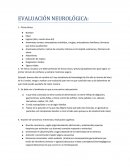 Neurologia evaluación.