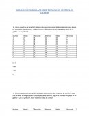 EJERCICIOS DESARROLLADOS DE TECNICAS DE CONTROL DE CALIDAD