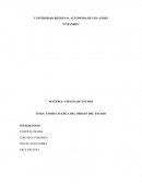 TEORIA ACERCA DEL ORIGEN DEL ESTADO