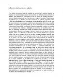 Derecho objetivo y derecho subjetivo