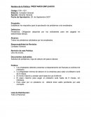 Establecer los requisitos para la aprobación de préstamos a los empleados.