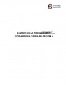 GESTION DE LA PRODUCCION Y OPERACIONES. TAREA DE ACCION 1