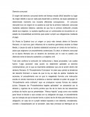 Derecho concursal reporte de lectura