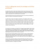 La ley, la obligación moral y la axiología con la ética profesional