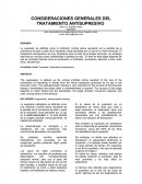 CONSIDERACIONES GENERALES DEL TRATAMIENTO ANTISUPRESIVO