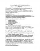 La comunicación: de lo lineal a lo simultáneo