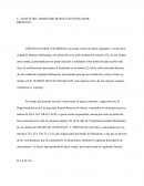 Denuncia extravio de documentos.