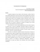 Una mirada sobre lo Contemporáneo