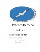 Factores de poder y grupos de presión.
