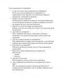 Programacion de computadoras.