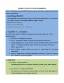 FORMATO PROYECTO DE EMPRENDIMIENTO