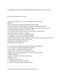 Los conectores para un ensayo