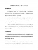 El desempleo en Juchipila