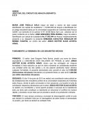 DEMANDA EJECUTIVA SINGULAR