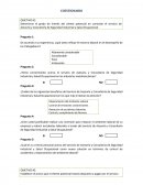 Cuestionario Empresarial.