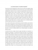 ¿Las cuestiones de género, es un problema de seguridad?