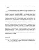 Valoración personal de la DSI y la familia.