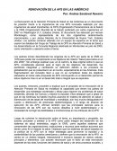 RENOVACIÓN DE LA APS EN LAS AMÉRICAS