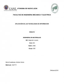 INGENIERIA EN MATERIALES. Página 1