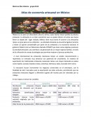 Atlas de economía artesanal en México