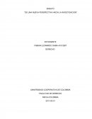 ENSAYO “DE UNA NUEVA PERSPECTIVA HACIA LA INVESTIGACION”