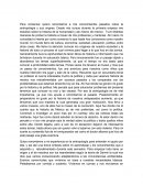 Antropologia. Ensayo.