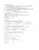 Numeros complejos. RESUMEN TEÓRICO.Ejercicios