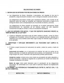 DEFINA QUE SE ENTIENDE POR OBLIGACIONES DE DINERO.