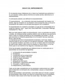 Ensayo acerca del emprendimiento.