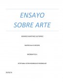 ENSAYO SOBRE ARTE.