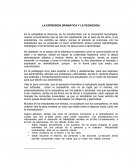 La expresión dramática y la pedagogía.