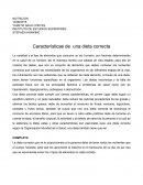 Características de una dieta correcta.