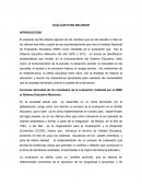 EVALUAR PARA MEJORAR