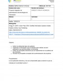 Tema- Proyecto integrador de administración de tecnologías de información.