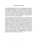 Breve Historia de la Compañía.