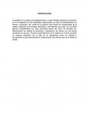 Gestion de Cadena de abastecimiento