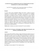 LA INFLUENCIA DE LAS REDES SOCIALES EN EL PROCESO DE LECTURA Y ESCRITURA EN LA EDUCACIÓN SUPERIOR