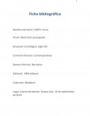 Ficha bibliografia de BlackBird